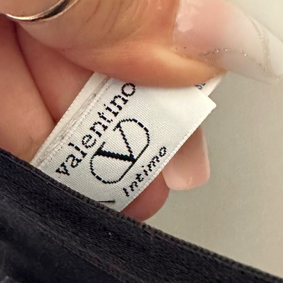 Valentino Intimo black lace vintage shape wear - Picture 5 of 6